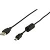 Valueline Cavo USB 2.0 per Fotocamera Olympus, 8 Pin, Nero