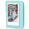 Tsophreniq Porta foto compatto da 7,6 cm con 28 tasche e tracolla per mini fotocamera 13, elegante custodia per foto da viaggio e archiviazione immediata
