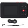 Cuifati Fotocamera Digitale HD da 72 MP 2,5 K, Display IPS Doppio Schermo, Fotocamera con Zoom Digitale 16X Anti-vibrazione per Fotografia, Registrazione Video, Viaggi, Fotocamera