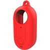 MISUVRSE Custodia protettiva antimacchia in morbido silicone per fotocamera 360 GO 3, alloggiamento di ricambio, antiscivolo, anti-caduta, in tinta unita