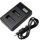 DUBENS 5 V 2 A cavo USB a doppia batteria caricabatterie potente per fotocamera GoPro HD 3 3 +