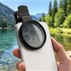 Generic CPL - Filtro polarizzatore per cellulare, lente rotante a clip per ridurre i riflessi su acqua, vetro e piante