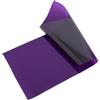 TOYANDONA Pellicola Filtro Luce Decorativa Trasparente in PET Porpora | Riposizionabile, Diffonde Dolcemente la Luce, Effetto Traslucido, per Vetro e Divisori Ufficio, Casa