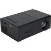Generic Mini Proiettore Proiettore Cinematografico Portatile HD 1080P con Contrasto LED 100ANSI 800:1, Display da 100 Pollici per Campeggio All'aperto Home Theater