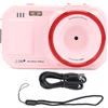 LICAEVEY Fotocamera Digitale HD da 48 MP, Doppio Schermo da 2,8 Pollici, Fotocamere Portatili con Zoom 16X, Autofocus, Anti-vibrazione, per Studenti, Bambini, Adolescenti, Ragazze e (P INK)