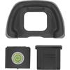 Plyisty Oculare per Fotocamera, Oculare Quadrato per Maschera per gli Occhi, Livella e Coperchio per Slitta Calda, per Mirino per Fotocamera Mirrorless D780 Micro Occhiali Singoli