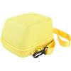 Jectse Custodia per Telecamera Portatile, Custodia per Fotocamera con Shell Duro per ora+ Telecamere, Materiale EVA, Cinturino Regolabile, Borsa per le Foto del Film, 14x17,8x10cm (YELLOW)