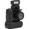 Jectse Piccola Videocamera DV, Videoregistratore DVR HD 1080P con Obiettivo Ottico, Schermo a Colori da 1,44 Pollici, Fotocamera Fotografica con Custodia di Ricarica per Torcia, per