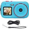 Mtlavishness Mtlavishishishishing Digital Camera ad alte prestazioni COMS CHIP 72MP Foto 2 5K uscita video 16x zoom digitale Autofocus Anti shake a doppio schermo per viaggi e vari eventi con (Blue)