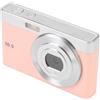 VBESTLIFE Fotocamera Digitale da 50 MP, Video HD 1080P, Messa a Fuoco Automatica, Schermo IPS da 2,2 Pollici, Fotocamera per Vlogging da 600 MAh per Adolescenti e Adulti (Tipo 1)