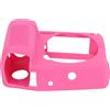 Plyisty Custodia Alla Fotocamera in Silicone, Manica di Copertura Protettiva Leggera e Morbida Compatibile con Fotocamera Digitale ZVE10 M2, è Dotato di una Presa Protetta e un Tocco (Roseo)