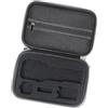 ECMQS Custodia rigida per fotocamera, grigio | Inserto sagomato, organizer a due strati, cinturino da polso