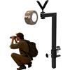 Generico Light Stand - Metal Adjustable Height and Angle 20 Inch 1 Inch Tube | Hunting Rest, Stick, Adjustable Monopod | For Hunting Tree Stand And Outdoor