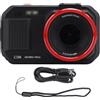 LICAEVEY Fotocamera Digitale HD da 48 MP, Doppio Schermo da 2,8 Pollici, Fotocamere Portatili con Zoom 16X, Autofocus, Anti-vibrazione, per Studenti, Bambini, Adolescenti, Ragazze e (BLACK)