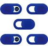 Generic 5 coperture per webcam ultra sottili da 0,08 cm, protezione per la privacy, protezione della privacy, forte adesivo, per laptop, telefono, tablet, fotocamera, per iPhone, iPad, iMac, accessori per PC