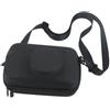 Linhexis Borsa per fotocamera Wide 400 per fotocamera istantanea, custodia protettiva retrò con custodia per viaggi, nera, leggera 21,5 cm (nera)