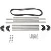 Peli IM2400-M4-BEZEL-L kit cornice pannello del coperchio, accessorio per valigia Storm originale, compatibile Storm IM2400, colore: Nero