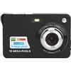 Denash Fotocamera Digitale, Fotocamera Digitale da 5 MP con Messa a Fuoco Automatica e Zoom 8X, Supporto Scheda di Memoria da 32 GB, Fotocamera Compatta con Display LCD da 2,7 Pollici e