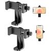 Lammcou treppiede supporto per telefono cellulare, Phone Clamp Mount per treppiede selfie stick monopiede, verticale e orizzontale supporto per telefono cellulare Tripod smartphone clip mount
