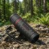 Generic Mini binocolo monoculare 8x21, telescopio antiscivolo con messa a fuoco ottica per viaggi ROSSO