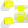 WRAPGRADE Skin Compatibile con DJI Mini 4 Pro/Serie Mini 3 | 2 batterie aggiuntive (NEON YELLOW)