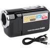 Fydun Videocamera Digitale Schermata a Colori da 2 Pollici 1080p 16MP 16x Zoom Anti Shake DV Campus Campus Growth Record (BLACK)