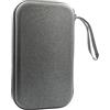 Buxuaaaa Custodia da trasporto per fotocamera, grande borsa rigida spessa 5,5 cm, con vassoio interno rimovibile, borse antiurto per il trasporto