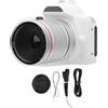 Kikumi Fotocamera Digitale con modalità di Riproduzione MP3 4K 64MP 16x Zoom 3 Pollici IPS Schermo 120 Gradi Grandangolare Anti Shake Macchina Fotografica di Viaggio per la