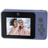 Sxhlseller Camera Digitale 1080p con Foto da 12 MP, Lente Doppia, Messa a Fuoco Automatica, Schermo da 2,4, Campe Selfie HD Compatta per Bambini, Principianti, Viaggi e Fotografia (PURPLE)