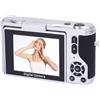 ASHATA Fotocamera Digitale, Fotocamera Vlogging AutoFocus 4K per Fotografia, Fotocamera Digitale Compatta Portatile da 64 MP 16x Zoom Digitale, con Schermo di Lancio da 2,8 Pollici,