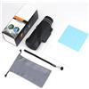 Generic Telescopio monoculare HD ad alto ingrandimento 80x100 - Telescopio portatile con messa a fuoco manuale per campeggio, escursionismo, birdwatching ed eventi sportivi