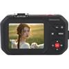 XUMIUZIY Fotocamera Digitale 4K, Telecamera Compatta a Doppi Schermi da 64 MP per Fotografia con Zoom Digitale 18x, Autofocus Accurato, Schermo HD da 2,8 Pollici, per la Scuola, Viaggi