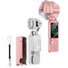 Lokyoyo Pocket 4, custodia protettiva magnetica per vlogging da viaggio, custodia magnetica Lokyoyo a corpo intero compatibile con accessori DJI Osmo Pocket 4 (rosa)