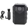 lyrlody Videocamera Indossabile 4K, Telecamera WiFi con Visione Notturna, | Mini Videoregistratore, in Lega D'alluminio e ABS, Supporto Moto, clip.