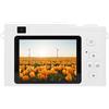 CCYLEZ Fotocamera Digitale a Doppia Lente da 48 MP, Fotocamera Wifi Compatta Zoom Ottica 15x, Fotocamera CCD Portatile con Flash LED, per Studenti, Principianti, Vlogging, Fotografia