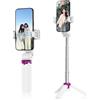 Generic Treppiede per selfie stick, girevole a 360 °, supporto treppiede per telefono da viaggio per iPhone/Android