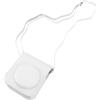 Naroote Custodia Protettiva in PU per Fotocamera Mini 12 con Tracolla Regolabile per Fotografie Rapide, Borsa per Fotocamera Istantanea Resistente Alla Pioggia per Mini 12 (WHITE)