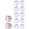 Oxxggkao 2/4Pcs Miniatura LED Luce Facile Installazione Lampeggiante LED Lampada Attenzione Sostituzione per Accessori Piccolo Lampeggiante