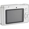 YUEHISY Fotocamera Digitale, 48 MP 4K 16x Digital Zoom, Fotocamera Digitale per Bambini Portatile a Schermo da 2,4 Pollici, Regali per Principianti per Ragazzi (SILVER)