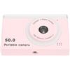 Annadue Fotocamera Digitale per Fotografia, Fotocamera Posteriore e Anteriore HD 1080P con Schermo da 2,4 Pollici, Zoom 8X, Filtro, Riproduzione MP3, Fotocamera per Vlogging da 50 MP per