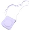 Naroote Custodia Protettiva in PU per Fotocamera Mini 12 con Tracolla Regolabile per Fotografie Rapide, Borsa per Fotocamera Istantanea Resistente Alla Pioggia per Mini 12 (PURPLE)