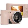 Jectse Fotocamera Digitale 2,5K 24MP, Fotocamera per Vlogging con Zoom Digitale 16x, Fotocamera da Viaggio Portatile per Bambini con Schermo da 2,88 Pollici, Fotocamera Mirrorless WIF