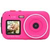 Denash Fotocamera con Zoom Digitale 16X, Fotocamera Selfie da Viaggio con Doppio Schermo Autofocus Anti-vibrazione 750mAh da 72 MP, Dotata di Chip COMS Ad Alte Prestazioni per Immagini