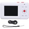 Cuifati Fotocamera Digitale HD da 72 MP 2,5 K, Display IPS Doppio Schermo, Fotocamera con Zoom Digitale 16X Anti-vibrazione per Fotografia, Registrazione Video, Viaggi, Fotocamera