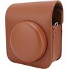 XUMIUZIY Custodia Protettiva per Mini41 Fotocamera, Borsa per Fotocamera Istantanea di Chiusura Magnetica in Pelle PU con Spallatta Staccabile, Busta di Stoccaggio per Foto (BROWN)