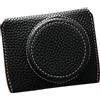 Sunydog Borsa Fotografica per G7 X Mark II/G7 X Mark III, Custodia Protettiva in Pelle Premium con Funzionalità Pratica per i Fotografi, Colore (Nera)