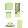 Kaeltsyn Custodia in silicone per fotocamera Pocket 4, con superfici antiscivolo, design antiurto, base verticale