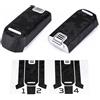 WRAPGRADE adesivi compatibili con DJI NEO Set di 2 batterie (Black Bumpy Camo)