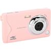 XUMIUZIY Fotocamera Digitale 4K, Fotocamera per con Messa a Fuoco Automatica da 48 MP, Fotocamera da Viaggio Compatta con Schermo da 3 Pollici, Zoom Digitale 16X, con Lettore MP3