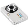 Cornesty Fotocamera Digitale 4K Display LCD da 48 MP Zoom 8x Fotocamera per Fotografia Scatto Continuo (Argento)